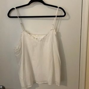 2/$20 White Tank Top